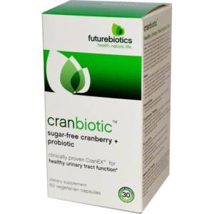 CRANBIOTIC PROBIOTIC X 60CAPSULES (FUTREBIOTICS)