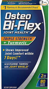 OSTEO BI-FLEX TRIPLE STRENGTH TURMERIC X80TABLETS