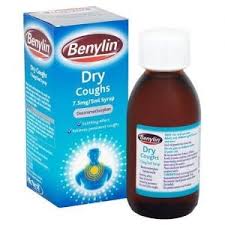 BENYLIN DRY COUGH 7.5mg/5ml 150ML