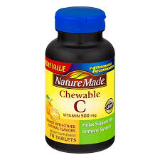 NATURE?S MADE CHEWABLE C 500MG X70TABLETS