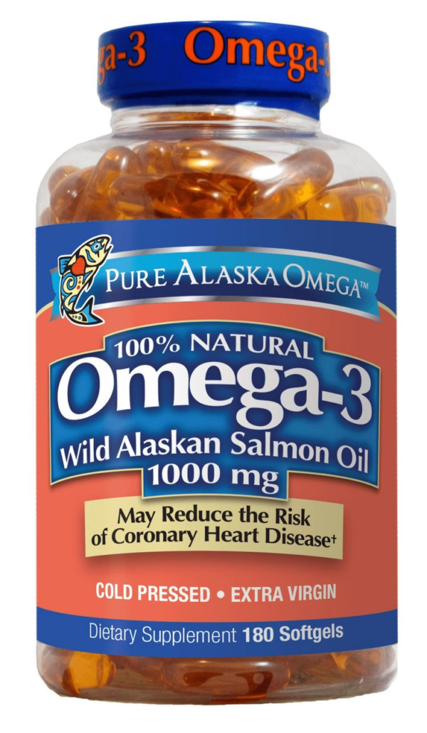 PURE ALASKA OMEGA-3 1000MG X180SOFTGELS