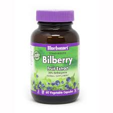 BLUEBONNET BILBERRY FRUIT EXTRACT X 60VEGETABLE CAPSULES