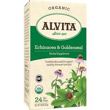 ALVITA ECHINACEA &GOLDEN X 24TEABAGS