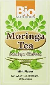 BIO NUTRITION MORINGA TEA(MINT)X 30 BAGS