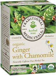 ORGANIC GINGER(CHAMOMILE)TEA X 16 BAGS