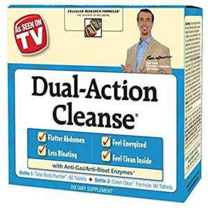 DUAL-ACTION CLEANSE 60+90TABLETS