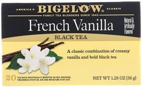 BIGELOW GREEN/FRENCH/ VEGETABLE BLACK X 20 TEA BAGS