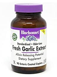 BLUEBONNET FRESH ODOR-LESS GARLIC EXTRACT X 60CAPLETS