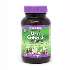 BLUEBONNET BLACK COHOSH ROOT EXTRACT 60VEGETABLE CAPSULES