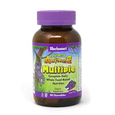 BLUEBONNET ANIMALZ WITH FOOD BASED MULTIPLE X 90 CHEWABLE TABLETS