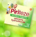 PIRITEZE ALLERGY  X12TABLETS