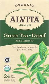ALVITA GREEN DECAF TEAX  24 BAGS