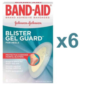BAND-AID BLISTER GEL GUARD X6