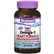 BLUEBONNET NATURAL OMEGA-3 HEART FORMULA X 60 SOFTGELS