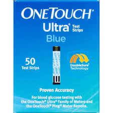ONETOUCH ULTRA BLUE STRIPS X50