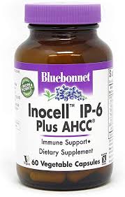 BLUEBONNET INOCELL IP-6 + AHCC X 60 VEGETABLE CAPSULES