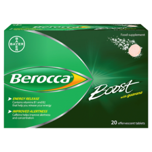 BEROCCA BOOST X 20 EFFERVESCENT TABLETS