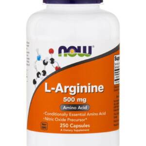NOW L-ARGININE 500MG X 250CAPSULES