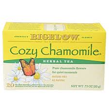 BIGELOW COZY CHAMOMILE  HERB TEA X 20 BAGS