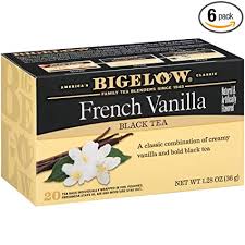 BIGELOW VANILLA BLACK TEA X 20 BAGS