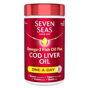 SEVEN SEAS COD LIVER OIL CAPSULES X 120