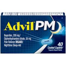 ADVIL PM X40 COATED CAPLETS