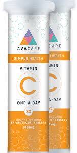 AVACARE VITAMIN C 1000MG X20EFFERVESCENT TABLETS