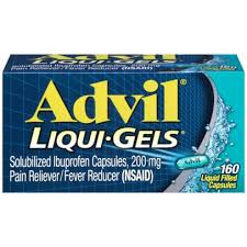 ADVIL LIQUID GELS X160CAPSULES