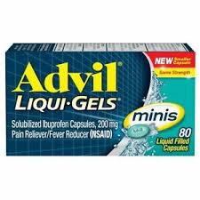 ADVIL LIQUID GELS MINIS X80CAPSULES