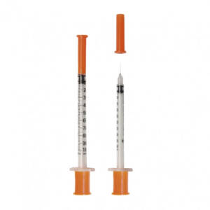 DISPOSABLE INSULIN SYRINGE 1ML*100
