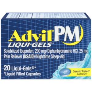 ADVIL PM 200MG  X 20 LIQUID CAPSULES