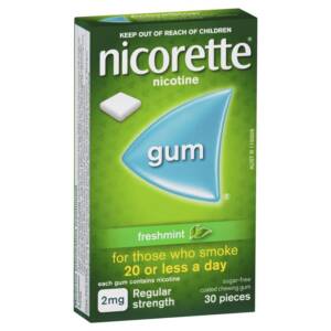 NICORETTE FRESHMINT 2MG *30(PRICE PER SACHET)