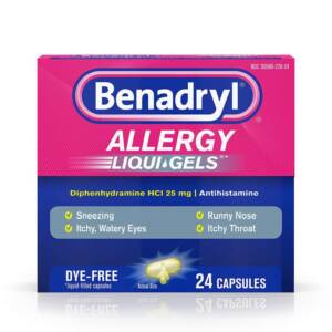 BENADRYL ALLERGY *24 GELS