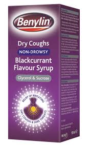 BENYLIN DRY BLACKCURRANT 150ML