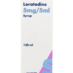 LORATADINE 5MG/5ML SYR 120ML.