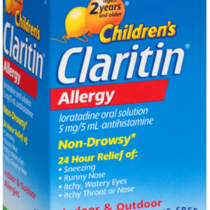 CLARITIN ALLERGY NON DROWSY 2YRS 60ML SYRUP