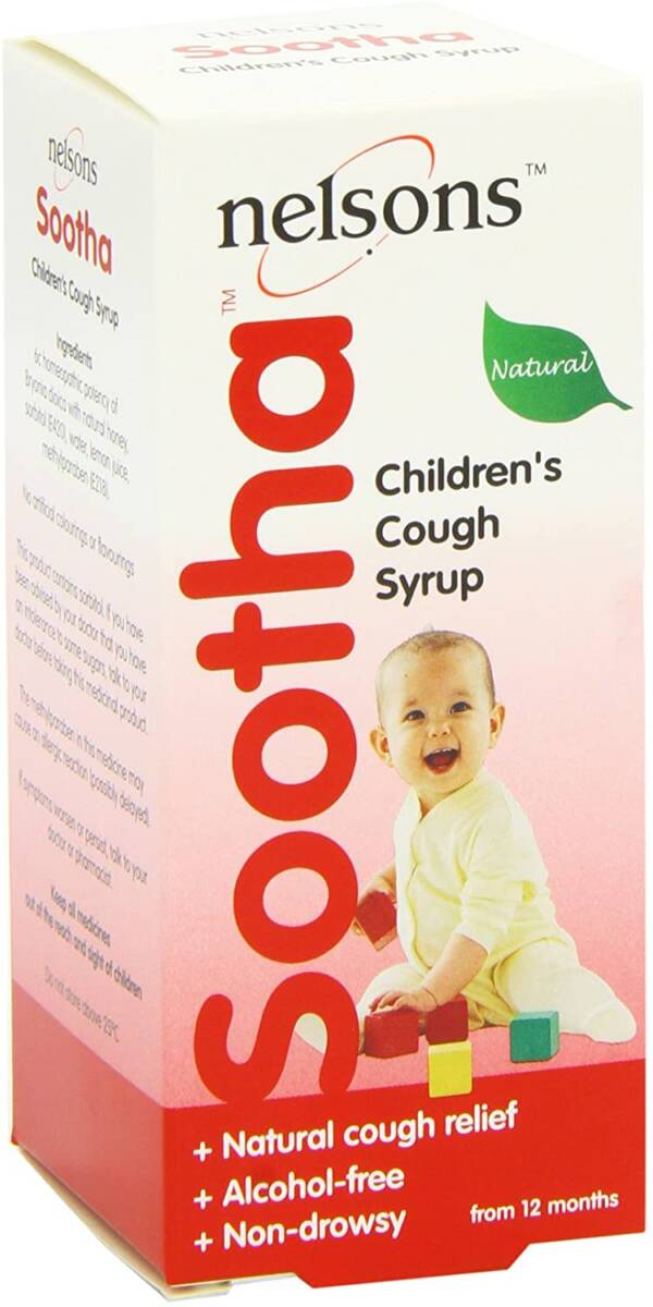 SOOTHA CHILDREN COUGH SYRUP 150ML