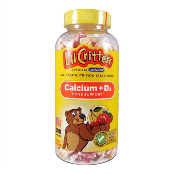 L?IL CRITTERS CALCIUM GUMMY BEARS X 200