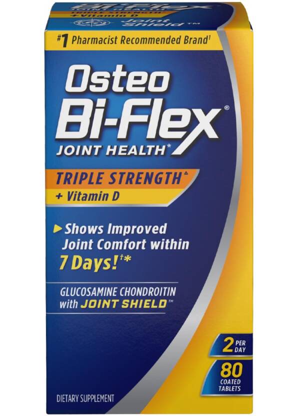 OSTEO BI-FLEX TRIPPLE STREGTH VITAMIN D*80TABS