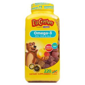 L?IL CRITTERS OMEGA-3 GUMMY FISH