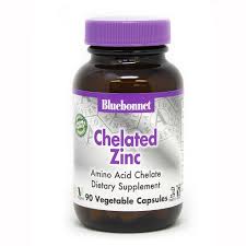 BLUEBONNET CHELATED ZINC *90VEGETABLE CAPS