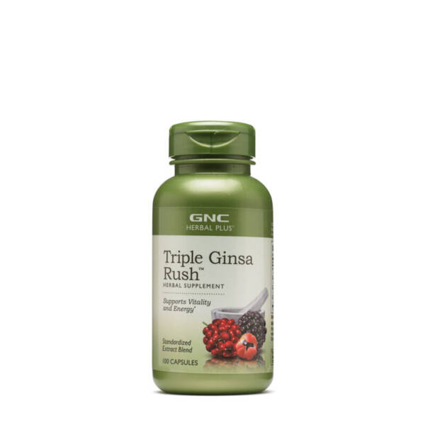GNC TRIPLE GINSA RUSH CAPS *100