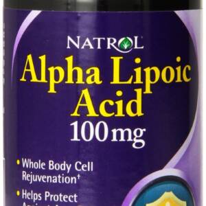 NATROL ALPHA LIPOIC ACID 100MG *100 CAP