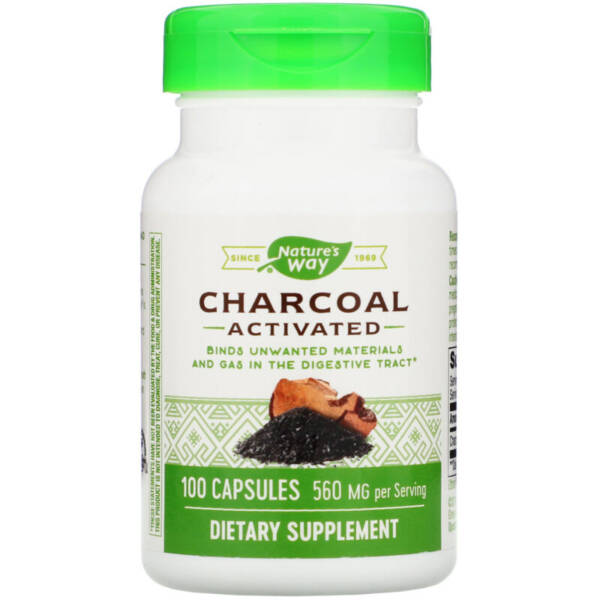 NATURE?S WAY CHARCOAL ACTIVATED *100