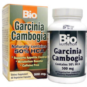 BIO-NUTRITION GARCINIA CAMBOGIA 500MG X60 VEGETARIAN CAPSULE