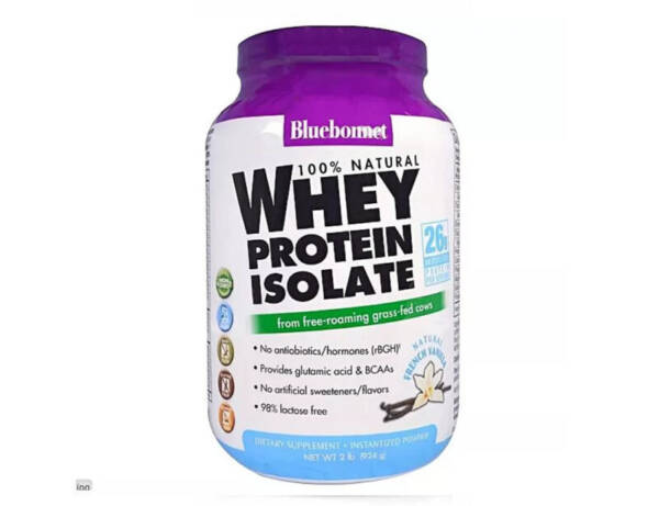 BLUEBONNET WHEY PROTEIN ISOLATE VANILLA 924G