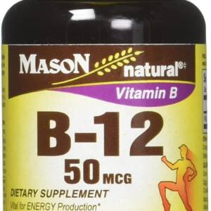 MASON VIT B12  50MG  X 100 TABLETS