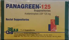PANAGREEN-125G SUPPOSITORY *10