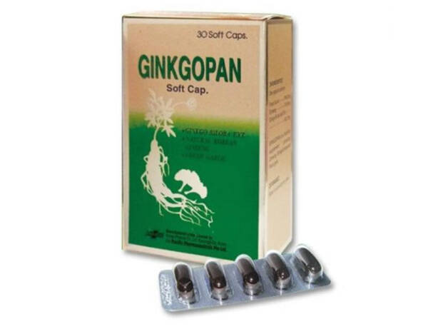 GINKGOPAN (KOREA PHARM) X 30 CAPSULES