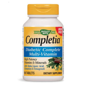 NATURE?S WAY COMPLETIA DIABETIC *90TABS